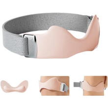 (Pink, -) Kne stropp patella støtte – silikon airpad non-slip for løping og treningsstudio
