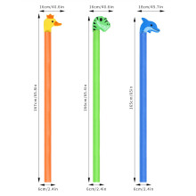 Floating Animal Pool Noodles Water Sports Floating Toy for River Beach Lake Yellow