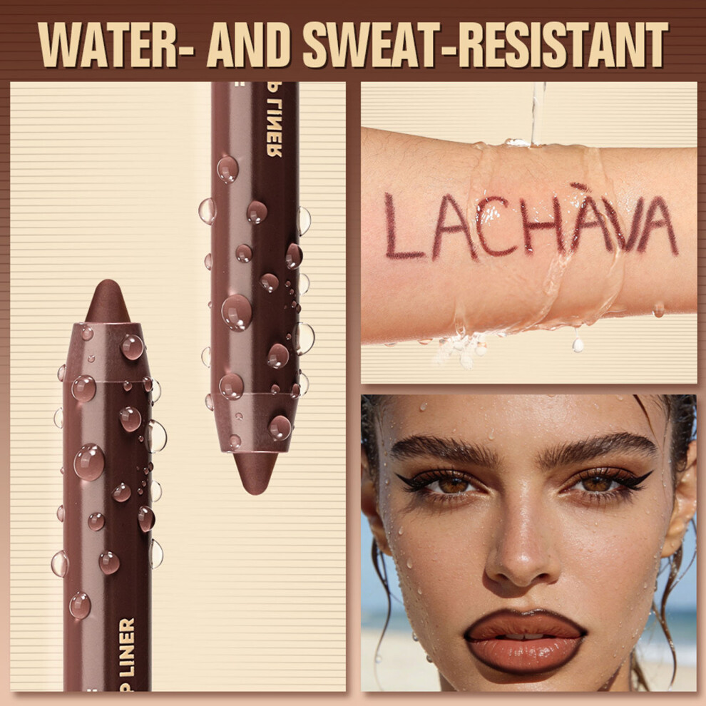 Easy Apply Eyeliners Pencil 7 Pigmented Shades SmudgeProof All Day Wear 03
