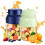 (Green+Blue, -) Blender portabil 44oz 1