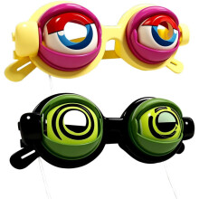(Green + Pink, color_name) Ochelari ochi nebuni