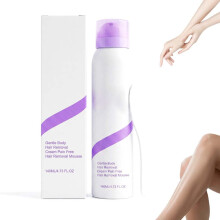 (size_name, 4.8 Fl Oz (Pack of 1)) Hair Removal Spray for Women & Men – Pain-Free Gentle Mousse for Body
