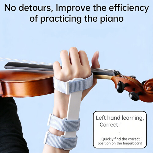 Violin Hand Position Corrector Helps Develop Muscle Memory For Youngly Green small