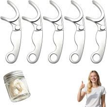 (5pc, -) Ruostumaton hammaslankapidike