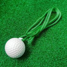 Light weight Golf Practice Tool Golf Swing Training Rope Ball Swing Hit green rope ball