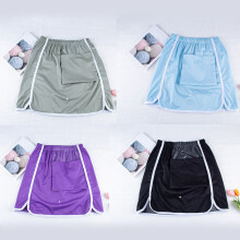 Reusable Incontinence Skirt For Seniors Urine Leakage Protection Comfortable Violet 2XL