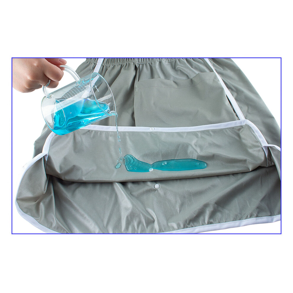 Blue Discreets Antileakage Skirt For Seniors Reusable Incontinence Protection Soft L