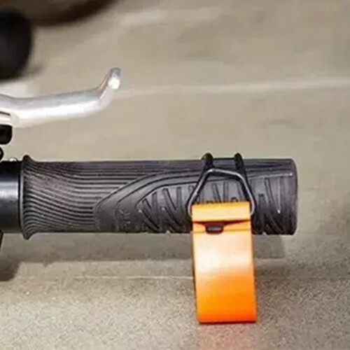 2Pcs Bicycles Repair Handlebar Bracket Bicycles Maintenance Handle Holder Orange