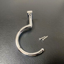 Zinc Alloy Billiard Hooks Wall Mounted For Bridge Stick And Ball Triangles Gold
