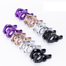 Light Weight Cycling Stem Replacement Double Shoulder Downhill Bicycles P urple 1 piece