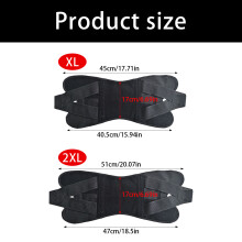 Flexible Knee Bands With Honeycombs Design For Cycling And Outdoor Adventures Black XL