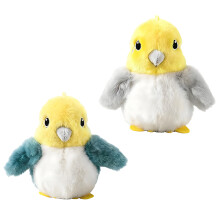 Soft Plush Interactives Cats Companion Toy With Realistic Movements Blue and yellow opp1