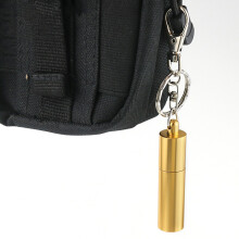 Billiard Pool Cue Tip Shaper with Keychain For Quick Pool Cue Maintenance Black