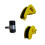 3PCS Kick Drum Cams Assembly Drum Pedal Cams Plastic Texture for Improved Grape 7