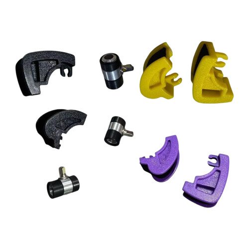 3PCS Kick Drum Cams Assembly Drum Pedal Cams Plastic Texture for Improved Grape 1