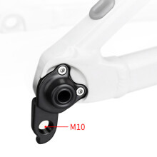 Bicycles Single Speed Chain Guide Folding Bike Aluminum Alloys Bike Accessory Black