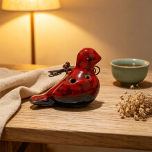 Professional Chinese Multitone Ocarina With 6 Holes For Classical Music 02Kiln turnsBlue