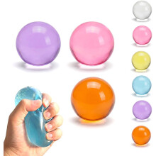 (Set a, -) 1er-Kokosöl-Stressball, blau, nicht klebrig, langsam, für Entspannung