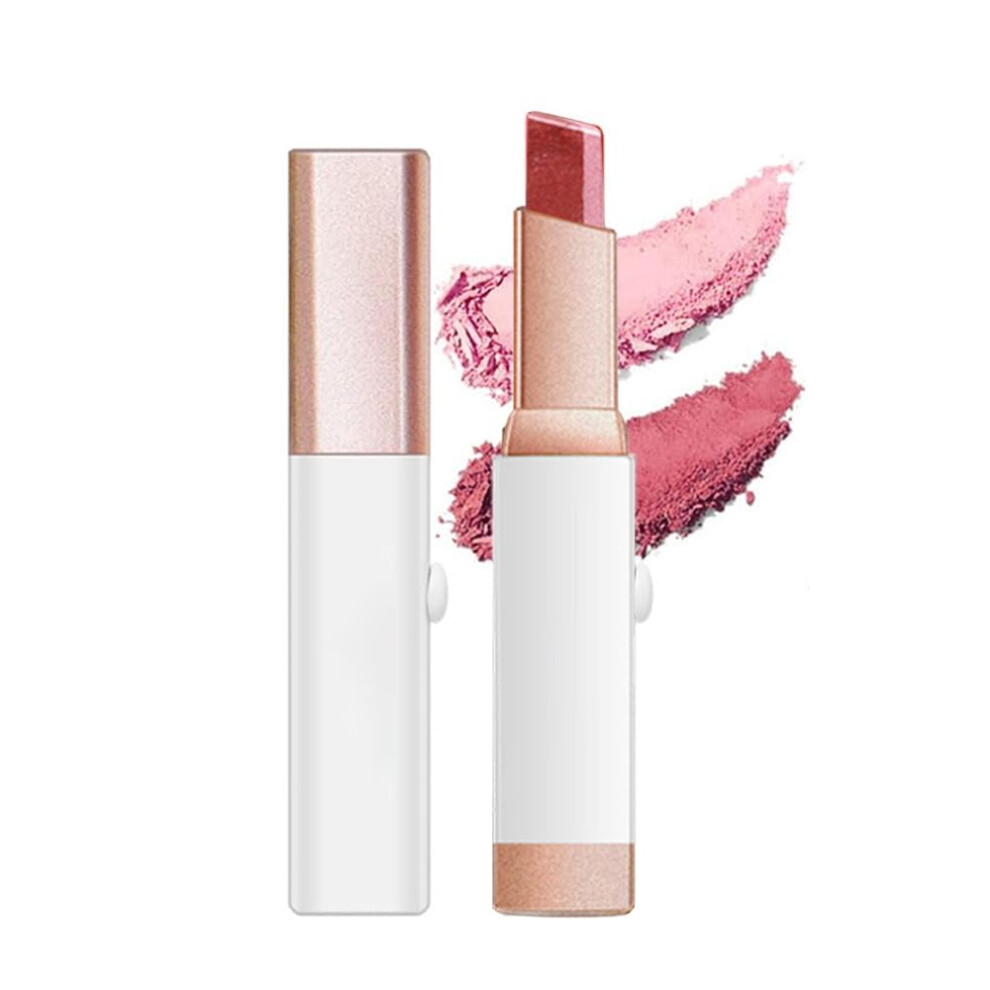 Oimg (01#, -) Dual Color Eyeshadow Stick Â Glitter Gradient Waterproof Two Tone