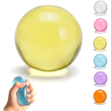 (Yellow, -) 1er-Kokosöl-Stressball, blau, nicht klebrig, langsam, für Entspannung