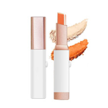 (05#, -) Dual Color Eyeshadow Stick – Glitter Gradient Waterproof Two Tone