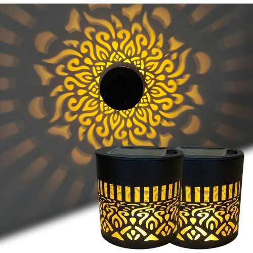 (Mandala, -) Lumină solară mandala metal