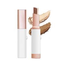 (04#, -) Dual Color Eyeshadow Stick – Glitter Gradient Waterproof Two Tone