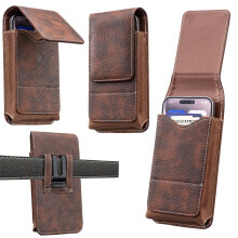 Vertical Waist Pack For Phone With Adjustable Belt And Multiple Compartments 2 3