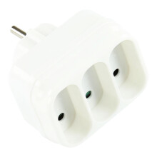 LOGON PROFESSIONAL DOMINO 3x6A PP WITH CHILD PROTECTION