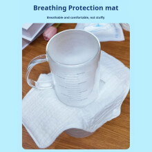Soft Washable Cotton Sanitary Napkins With Wing Anti Leak Protection For Sensit 5 pieces L