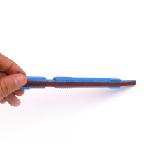 Compact Fret Leveling File for Guitar Maintenance and Music Instrument Care