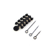 Pack of Fishing Baits Screw Float Ball Set For Bottom Fishing And Lures Rig AG025S 12