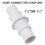 4 flexible Hose Couplers And 8 Solid circlets For Pool Maintenance 9