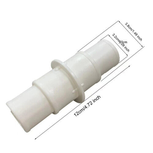 4 flexible Hose Couplers And 8 Solid circlets For Pool Maintenance 2