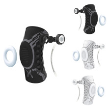 Breathable Knee Pad For Men Women With Enhances Protections During Workouts Black Right L