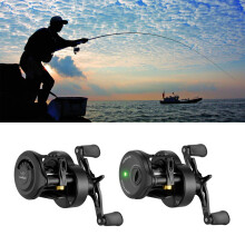 Smooth Bearing Electromagnetic Brake Fishing Reel With Smarted Drag CL Right D C Brake
