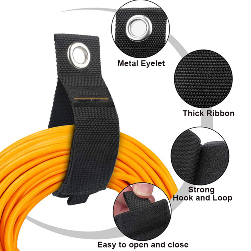 5Pcs Multifunctional Nylon Fixing Strap For Outdoor Management And Safety 50X508mm 7696002167280