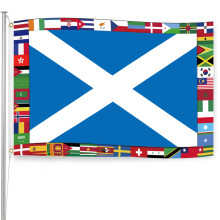 World Cup Football 2026 Scotland Flag 150x90cm Wall Art World Fan Merchandise Sports Events Football Fan Gifts Living Room Club Decorations Pattern f