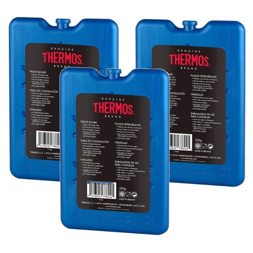 Thermos 3x Thermos Reuseable Freeze Board - 200 g