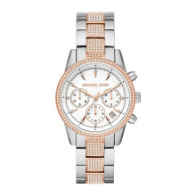 Michael Kors Ritz MK6651 Chronograph White Two Tone Ladies Watch