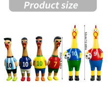 Funny Football Chicken Yell When Pressed Perfect For Gifts Celebration Jerseys styles red