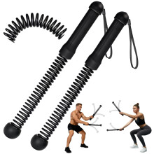 Audasi 2Pcs Cordless Battle Ropes, New Upgraded Weighted Ropeless Battle Ropes Heavy Duty Workout Rope Men Women Arm Exerciser for Indoor Outdoor Hom