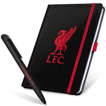 Liverpool F.C. Stationery Set with Lined Notebook & Ballpoint Pen,