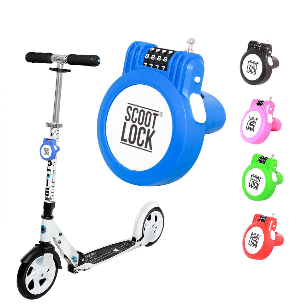 Scoot Lock Portable Combination Scooter Lock New Reinforced Scooter 5007617630977