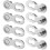 4 Pairs 12 Speed Chain Link Connector, Reusable Quick Release Bike 1