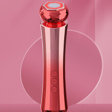 Ergonomic Ice And Heat Beauty Instrument For Professional Spa Like Experience Red