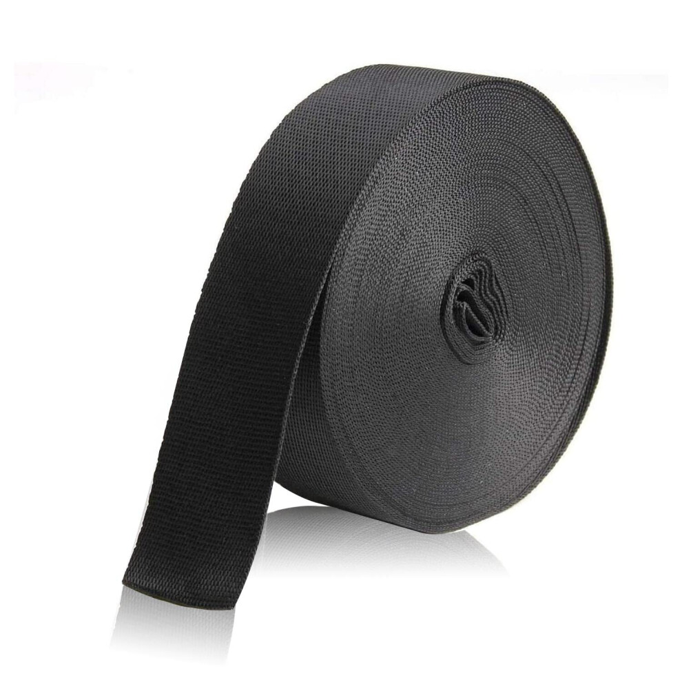Photos - Climbing Gear Bujingyun 1 Inch Wide Black Nylon Heavy Webbing Strap, 10