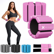Xn8 Adjustable Ankle Weights 0.25, 0.5kg Pairs – Silicone Wrist & Ankle Weights for Walking, Running, Yoga, Pilates, Gym and Home Workouts - Wearabl