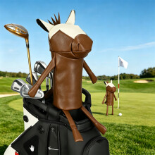 Golfs Club Wood Headcover Golfs Club Protectors Golfs Putter Protective Guard Dark blue
