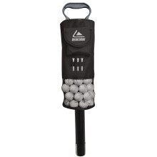 Longridge Golf Shag Ball Bag Deluxe, Black